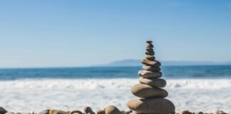 Coping with Anxiety: 5 Practical Tips for Finding Calm and Control stack rock on seashore
